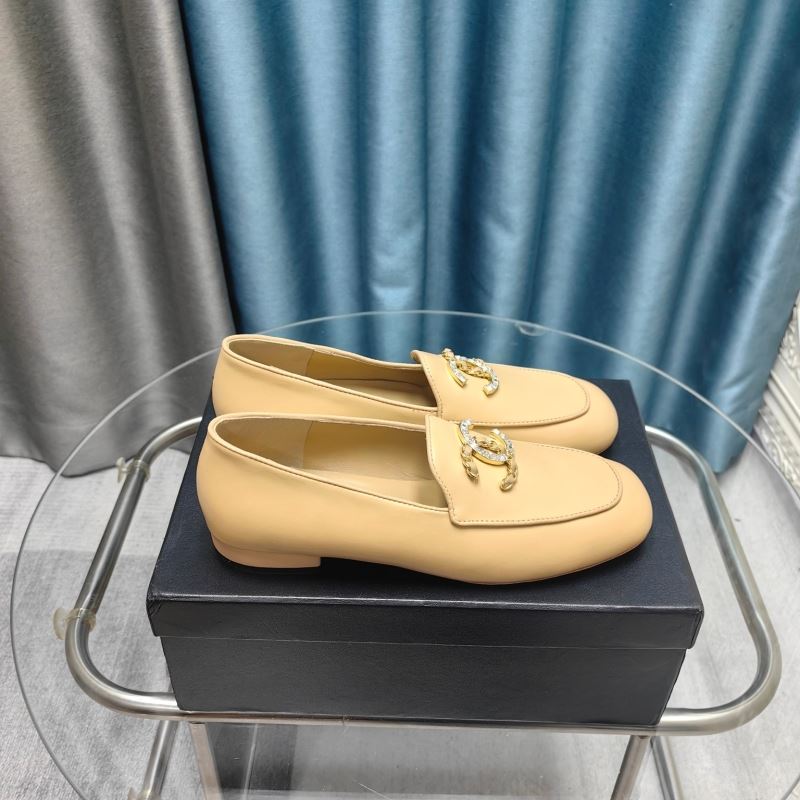 Ch*el leather shoes